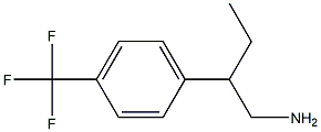 2-[4-(TRIFLUOROMETHYL)PHENYL]BUTAN-1-AMINE Structure