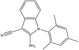 2-AMINO-1-MESITYL-1H-INDOLE-3-CARBONITRILE