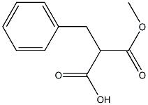 2-BENZYL-3-METHOXY-3-OXOPROPANOIC ACID,,结构式