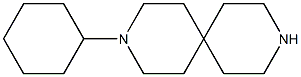 3-CYCLOHEXYL-3,9-DIAZASPIRO[5.5]UNDECANE Structure