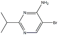5-BROMO-2-ISOPROPYL-PYRIMIDIN-4-YLAMINE Structure