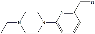 6-(4-ETHYLPIPERAZIN-1-YL)PYRIDINE2-CARBALDEHYDE Structure