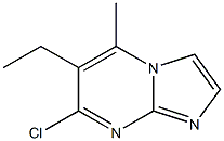 7-CHLORO-6-ETHYL-5-METHYLIMIDAZO[1,2-A]PYRIMIDINE