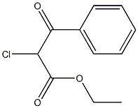 ETHYL 2-CHLORO-3-OXO-3-PHENYLPROPANOATE Struktur