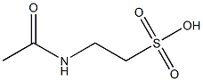 N-Acetyl L-Taurine Structure