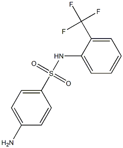  4-amino-N-[2-(trifluoromethyl)phenyl]benzenesulfonamide