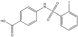 4-{[(2-iodophenyl)sulfonyl]amino}benzoic acid