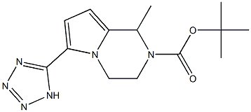 tert-butyl 1-methyl-6-(1H-tetrazol-5-yl)-3,4-dihydropyrrolo[1,2-a]pyrazine-2(1H)-carboxylate