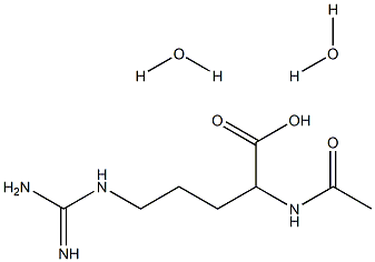 2-(acetylamino)-5-{[amino(imino)methyl]amino}pentanoic acid dihydrate