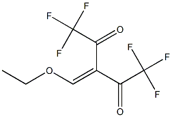3-(ethoxymethylene)-1,1,1,5,5,5-hexafluoropentane-2,4-dione Structure