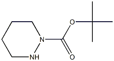 tert-butyl tetrahydro-1(2H)-pyridazinecarboxylate Struktur