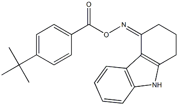 4-({[4-(tert-butyl)benzoyl]oxy}imino)-2,3,4,9-tetrahydro-1H-carbazole