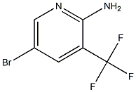 5-bromo-3-(trifluoromethyl)-2-pyridinylamine Structure