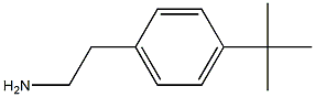 2-(4-tert-butylphenyl)ethanamine Struktur