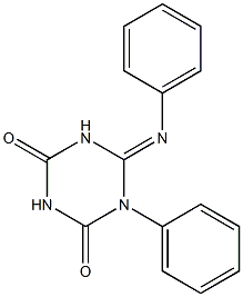 1-phenyl-6-(phenylimino)-1,3,5-triazinane-2,4-dione