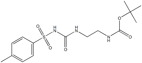 tert-butyl N-{2-[({[(4-methylphenyl)sulfonyl]amino}carbonyl)amino]ethyl}carbamate
