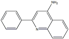 2-phenylquinolin-4-amine Struktur
