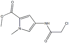 methyl 4-[(chloroacetyl)amino]-1-methyl-1H-pyrrole-2-carboxylate Structure