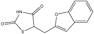 5-(1-benzofuran-2-ylmethyl)-1,3-thiazolane-2,4-dione