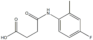 4-(4-fluoro-2-methylanilino)-4-oxobutanoic acid