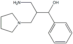 3-amino-1-phenyl-2-(pyrrolidin-1-ylmethyl)propan-1-ol
