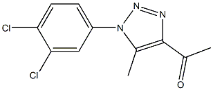 1-[1-(3,4-dichlorophenyl)-5-methyl-1H-1,2,3-triazol-4-yl]ethan-1-one