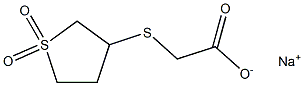 sodium 2-[(1,1-dioxotetrahydro-1H-1lambda~6~-thiophen-3-yl)thio]acetate