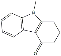 1,2,3,9-Tetrahydro-9-Methyl-4-oxo-carbazole Structure