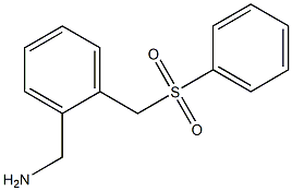  (2-((phenylsulfonyl)methyl)phenyl)methanamine