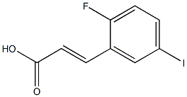 (E)-3-(2-fluoro-5-iodophenyl)acrylic acid Structure