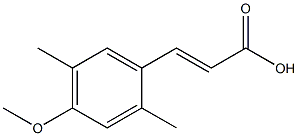 (E)-3-(4-methoxy-2,5-dimethylphenyl)acrylic acid