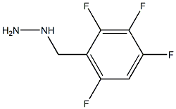 1-(2,3,4,6-tetrafluorobenzyl)hydrazine Structure