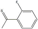 1-(2-fluorophenyl)ethanethione Struktur