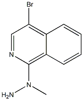 1-(4-bromoisoquinolin-1-yl)-1-methylhydrazine Structure