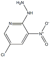 1-(5-chloro-3-nitropyridin-2-yl)hydrazine Structure