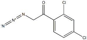 2-azido-1-(2,4-dichlorophenyl)ethanone,,结构式