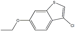 3-chloro-6-ethoxybenzo[b]thiophene,,结构式
