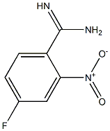4-fluoro-2-nitrobenzamidine 化学構造式