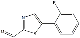 5-(2-fluorophenyl)thiazole-2-carbaldehyde