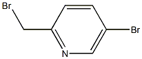 5-bromo-2-(bromomethyl)pyridine Structure