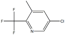 5-chloro-3-methyl-2-(trifluoromethyl)pyridine Structure