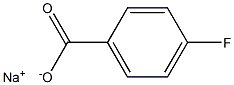 Sodium 4-fluorobenzoate 8% solution Structure