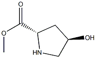 4-羟基-脯氨酸甲酯, , 结构式