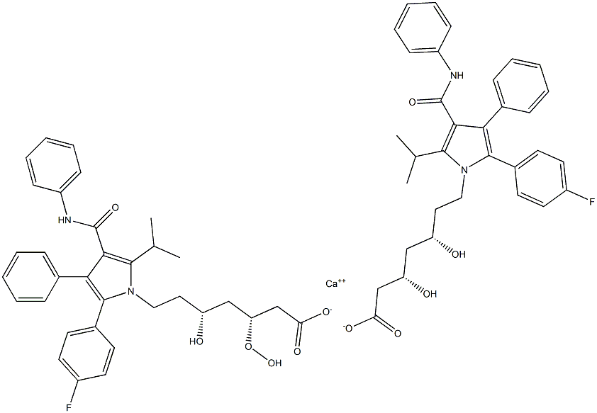 o-Hydroxy Atorvastatin Structure