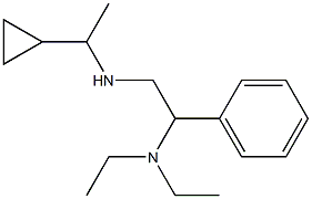 (1-cyclopropylethyl)[2-(diethylamino)-2-phenylethyl]amine