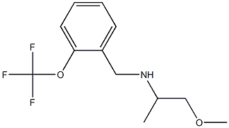 (1-methoxypropan-2-yl)({[2-(trifluoromethoxy)phenyl]methyl})amine