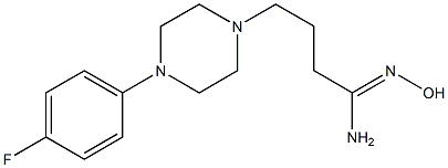 (1Z)-4-[4-(4-fluorophenyl)piperazin-1-yl]-N'-hydroxybutanimidamide