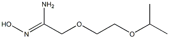 (1Z)-N'-hydroxy-2-(2-isopropoxyethoxy)ethanimidamide