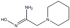 (1Z)-N'-hydroxy-2-piperidin-1-ylethanimidamide