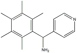 (2,3,4,5,6-pentamethylphenyl)(pyridin-4-yl)methanamine